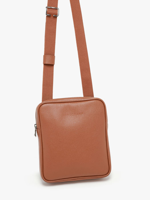 Longchamp Le foulonné Cross bodytas Bruin